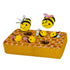 Patchwork Pet Bees in a Honeycomb Thinker Dog Toy