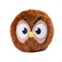 HugSmart Pet - Owl Ball 2-In-1 Plush And Squeaky Tennis Ball Dog Toy