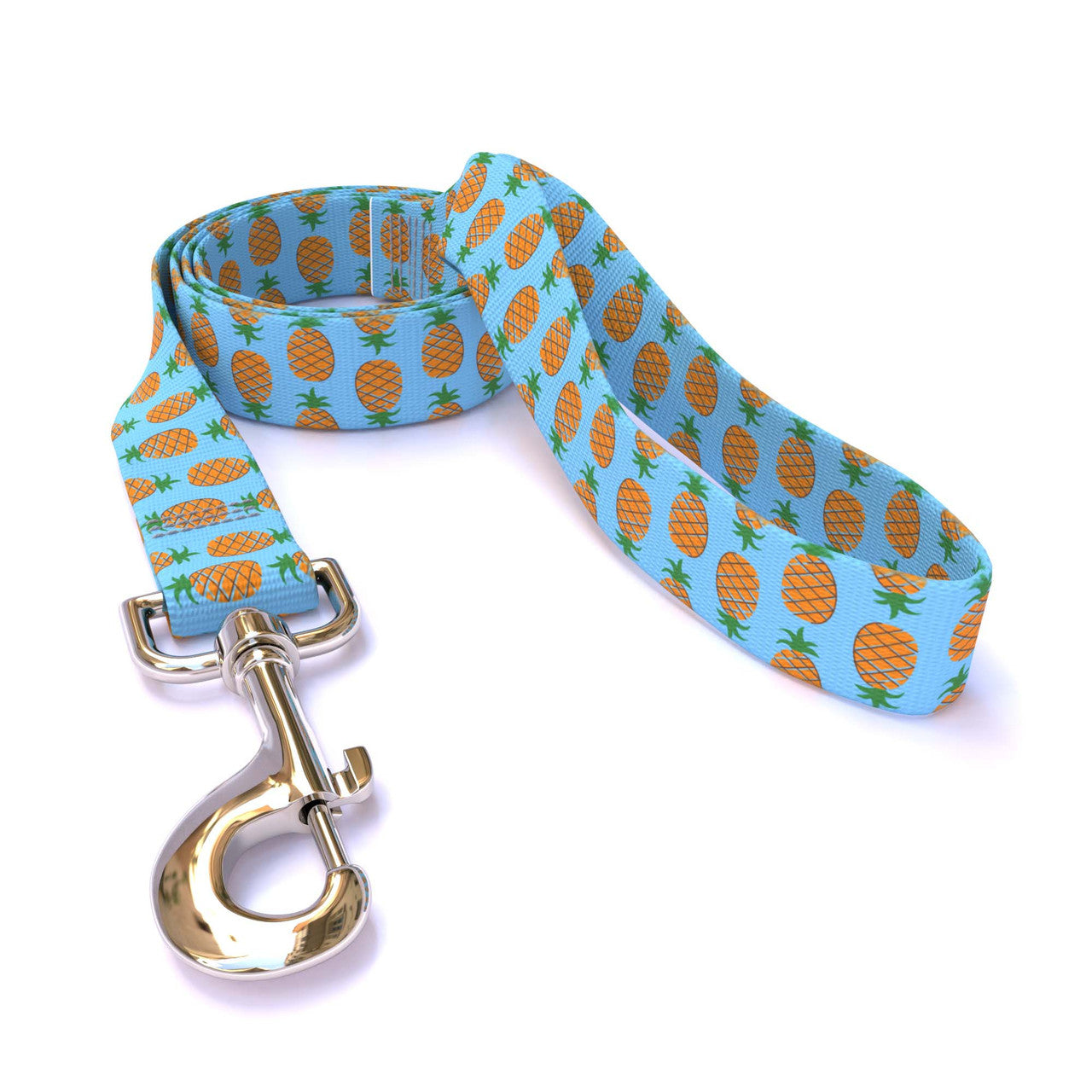 Pineapple dog collar and leash hotsell