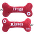 Lulubelles Power Plush Dog Toy - Hugs and Kisses Bone