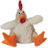 goDog Small Checkered Fat Rooster Dog Toy