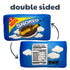 Huxley & Kent Dog Power Plush Snoreo Cookies Dog Toy, Blue, Large