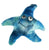 Patchwork - Dog Toy - Blue Starfish