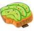 P.L.A.Y. Pet Barking Brunch Avodoggo Toast Plush Squeaky Dog Toy