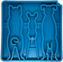 SodaPup Waiting Dogs Design eTray Enrichment Dog Tray