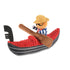 P.L.A.Y. Pet Totally Touristy Giuseppe’s Gondola Dog Toy