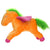 Mighty Dog Toy Mythical Pegasus Orange