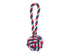 Jax and BonesRed, White and Blue Knot Rope Dog Toy